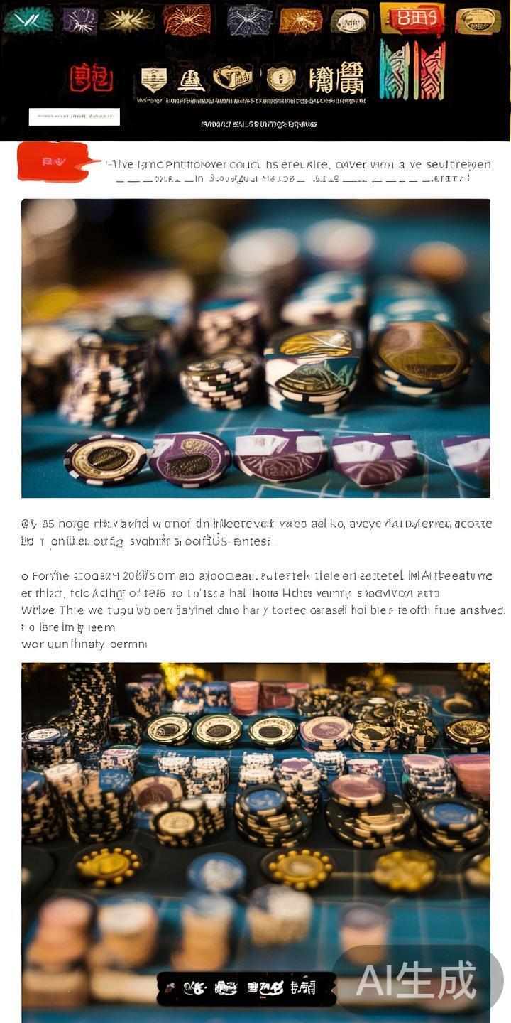 澳门新葡京赌场各类筹码特点分析与科学使用指南